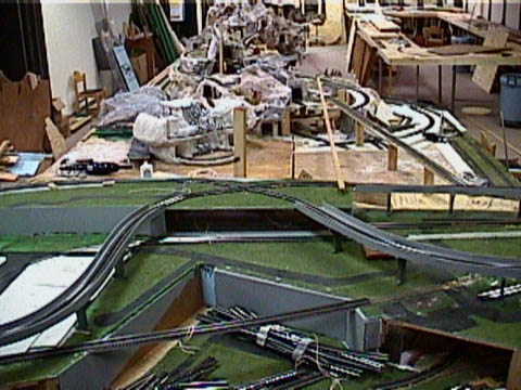 looking from front to back